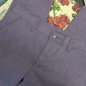 SIMPLY VERA WANG LGT PURPLE SZ 14 CAPRI JEAN